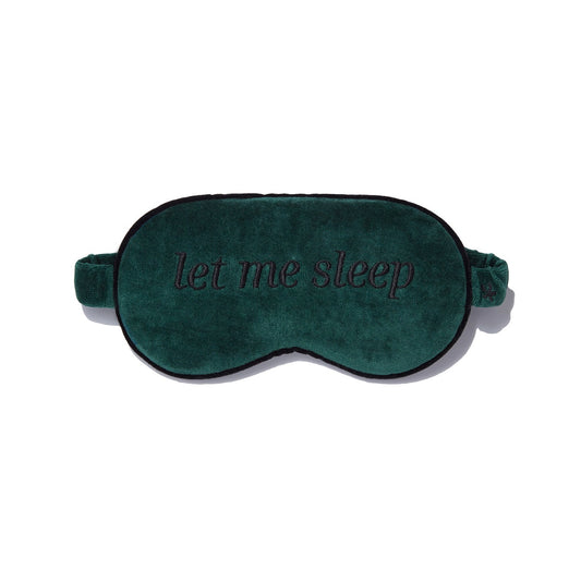Let me sleep 眼罩（墨綠）