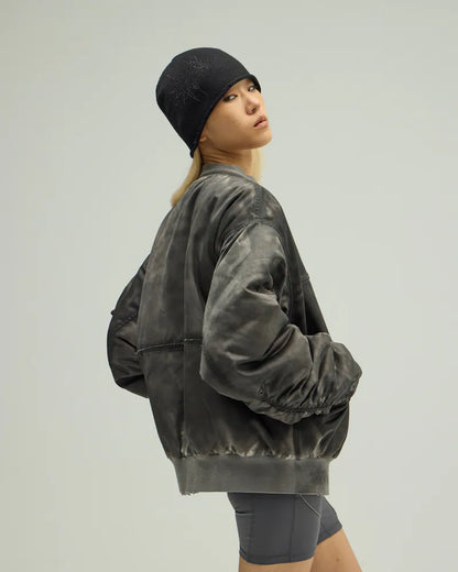 Star Rhinestone Beanie 星星鑽毛帽（黑）