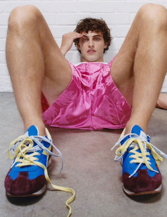 DIADORA x JW ANDERSON 復古休閒鞋（藍）