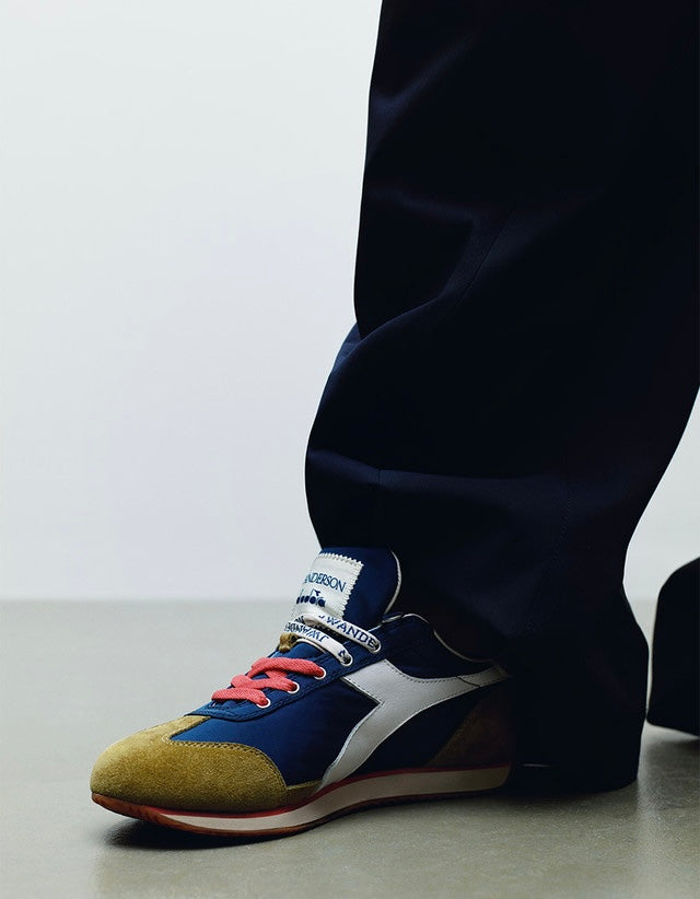DIADORA x JW ANDERSON 復古休閒鞋（深藍）