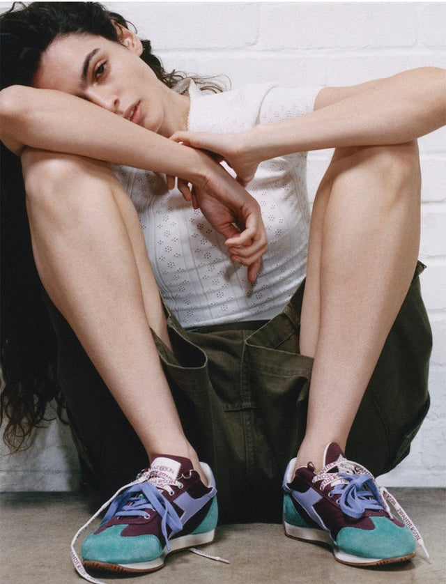 DIADORA X JW ANDERSON 復古休閒鞋（ 酒紅 ）