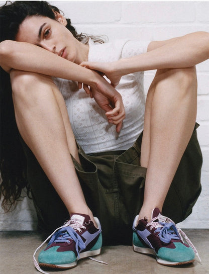 DIADORA X JW ANDERSON 復古休閒鞋（ 酒紅 ）